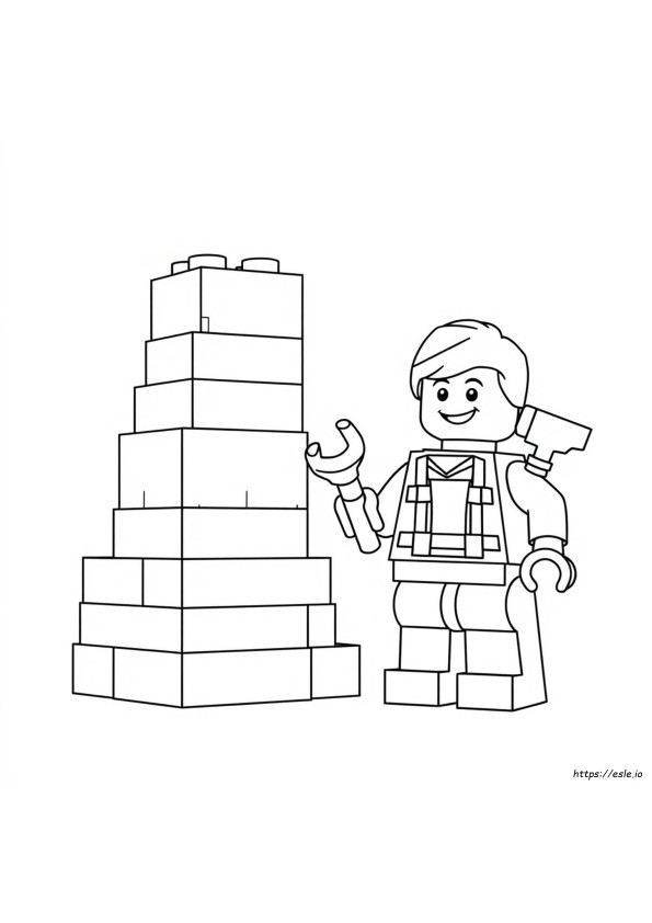 Desene De Colorat Lego