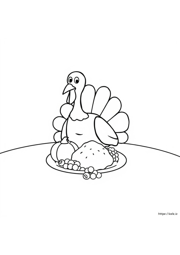 Free Printable Coloring Pages Of Thanksgiving