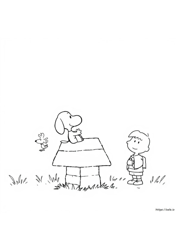 The Peanuts Movie Coloring Pages