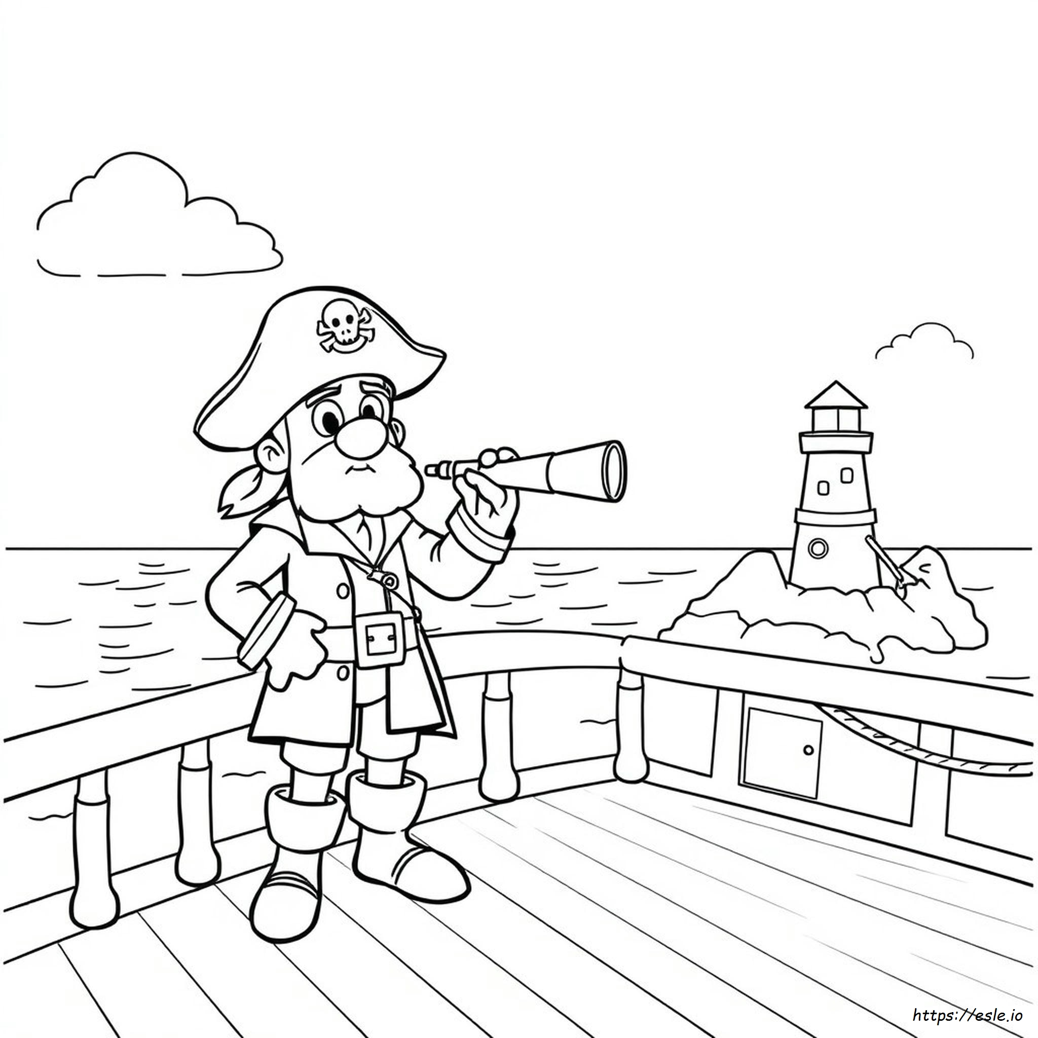 Pirate Coloring Pages Pdf