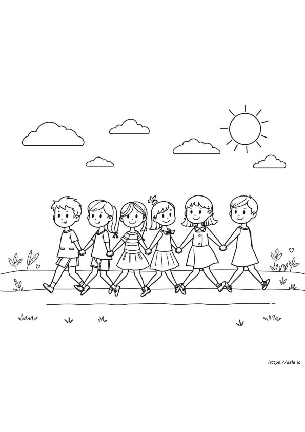Segui Il Capo: Disegno Da Colorare