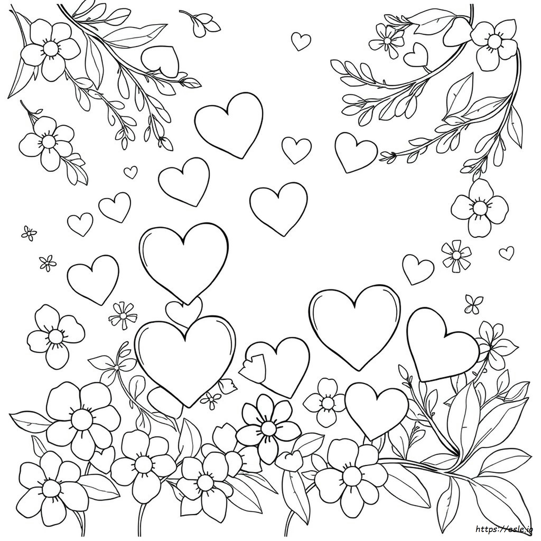 Coloring Pages Corazones Para Colorear