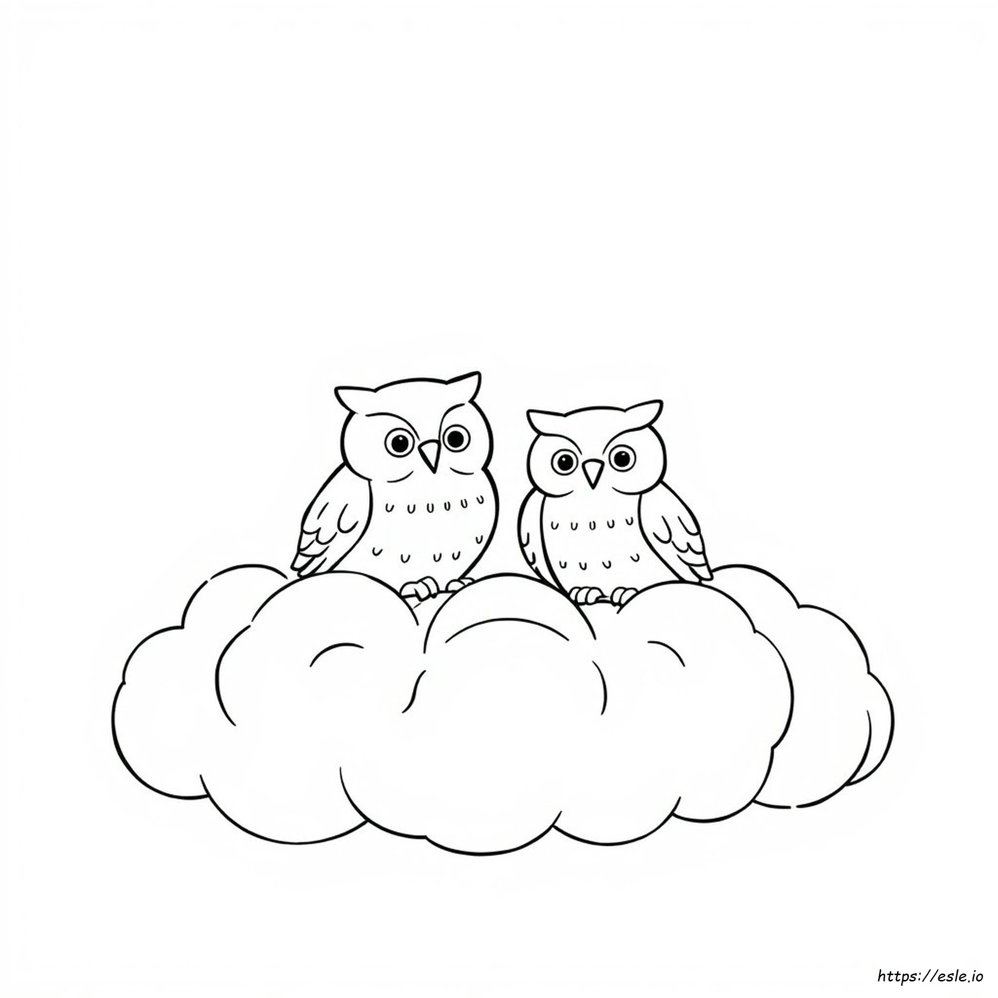 Owl Squishmallow Coloring Page