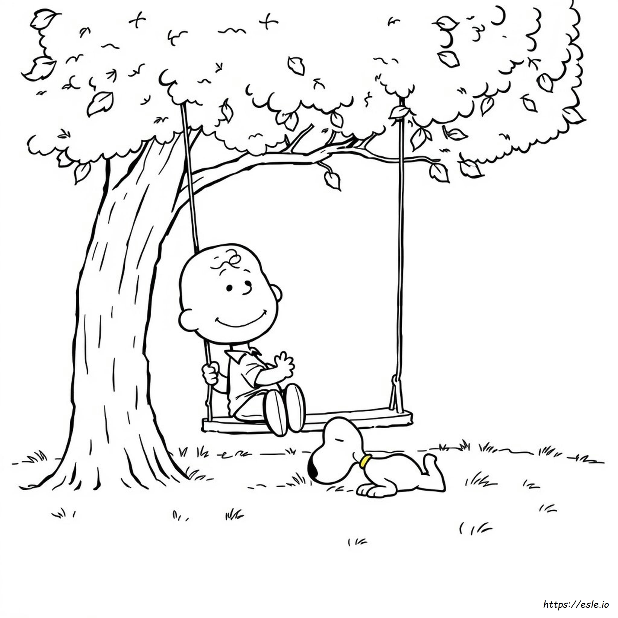 Free Printable Charlie Brown Coloring Pages