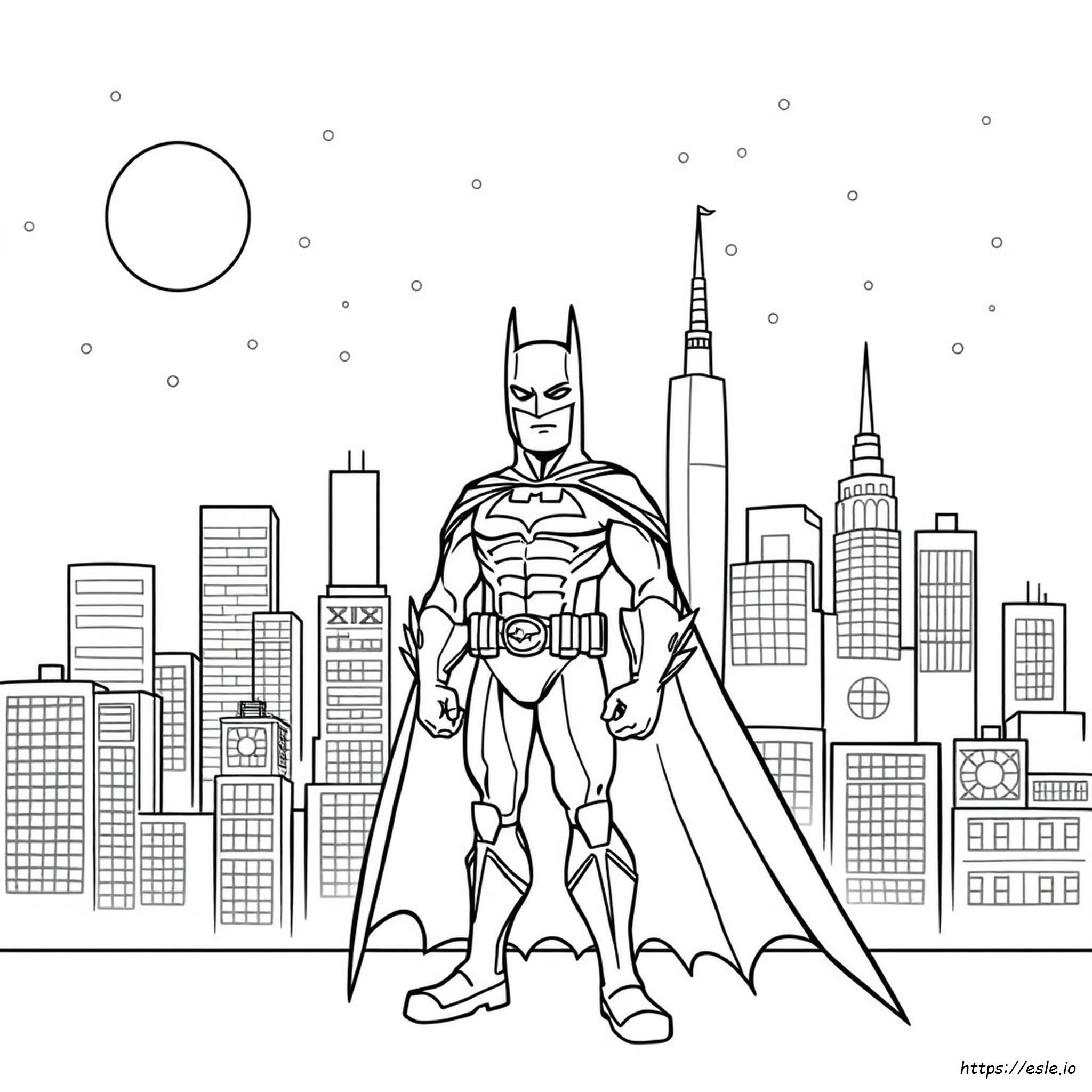 Batman Coloring Pages For Free
