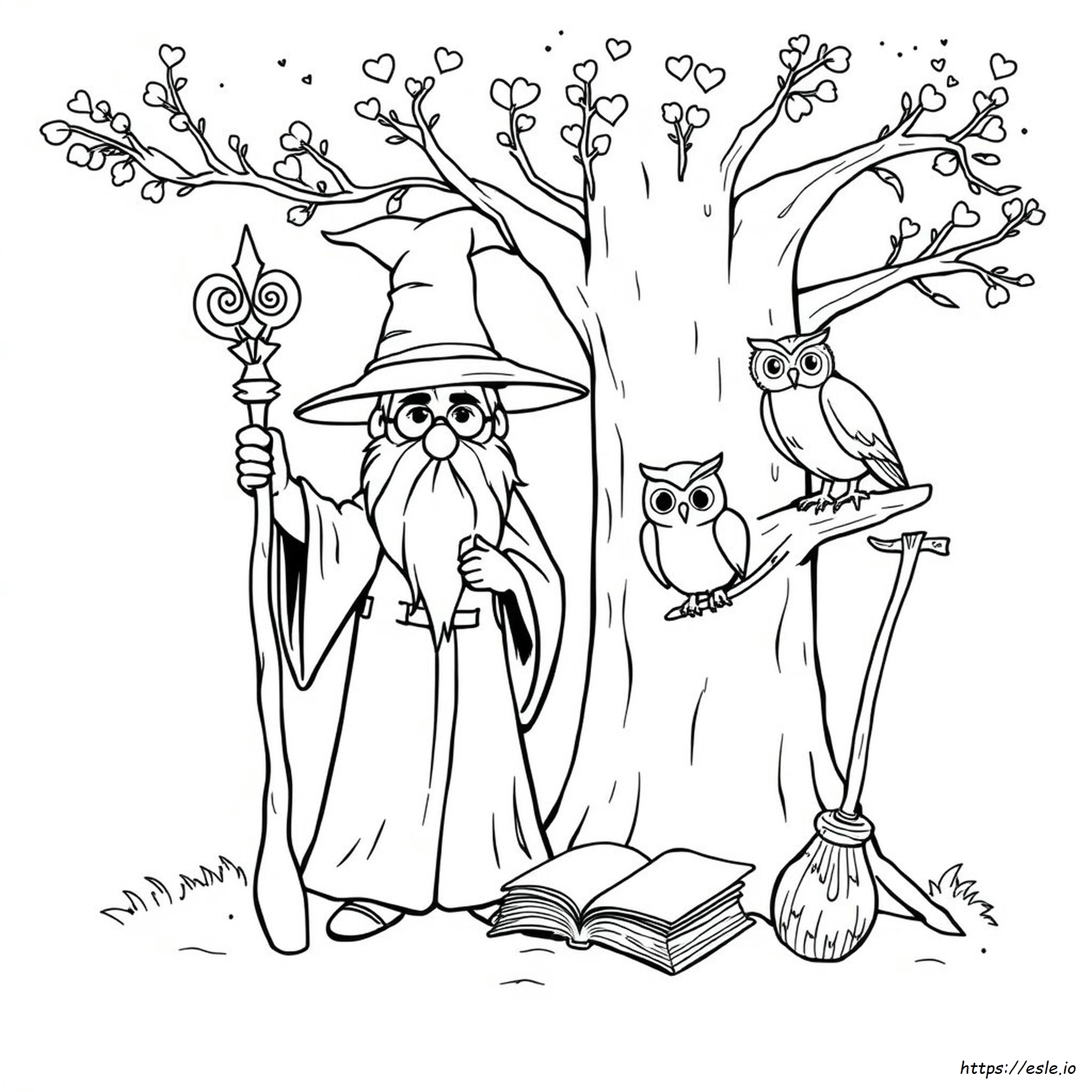 Gambar Mewarnai Potter - Gratis Untuk Dicetak