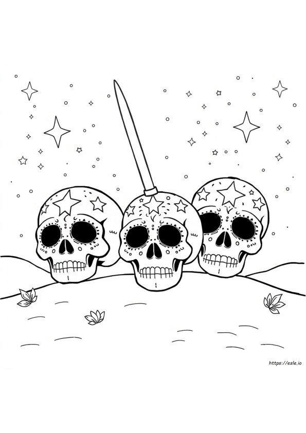 Star Wars Sugar Skull Coloring Pages