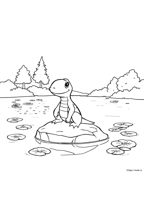 Petey Piranha Coloring Page