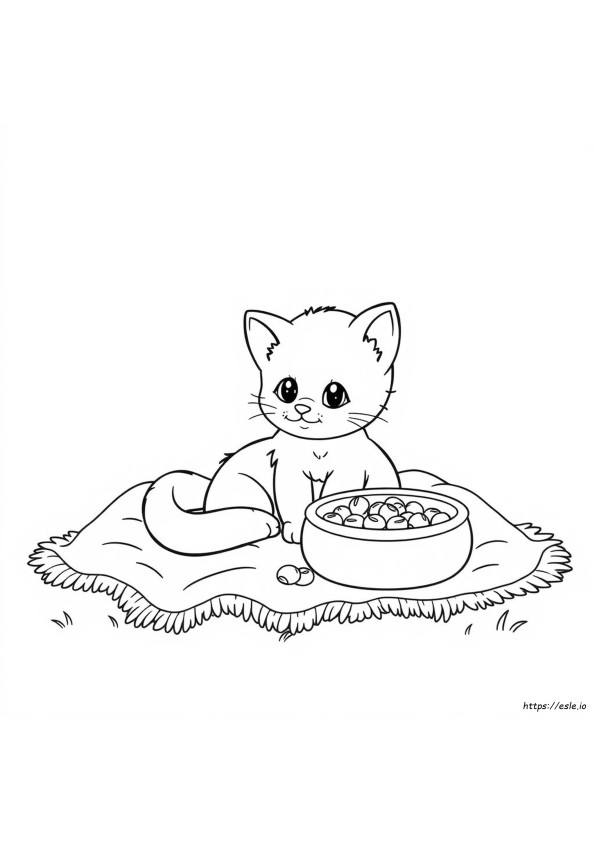 かわいいミニ塗り絵