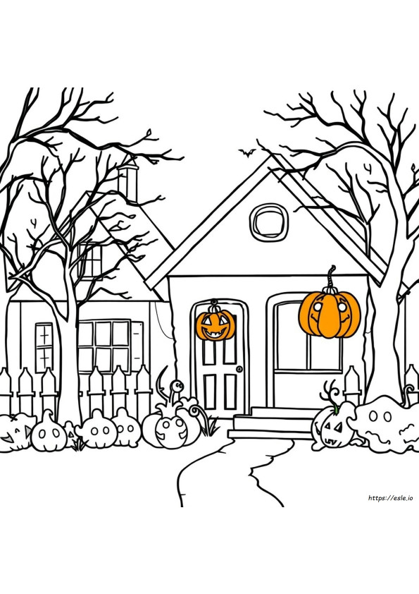 Pagini De Colorat Gratuite De Halloween Online