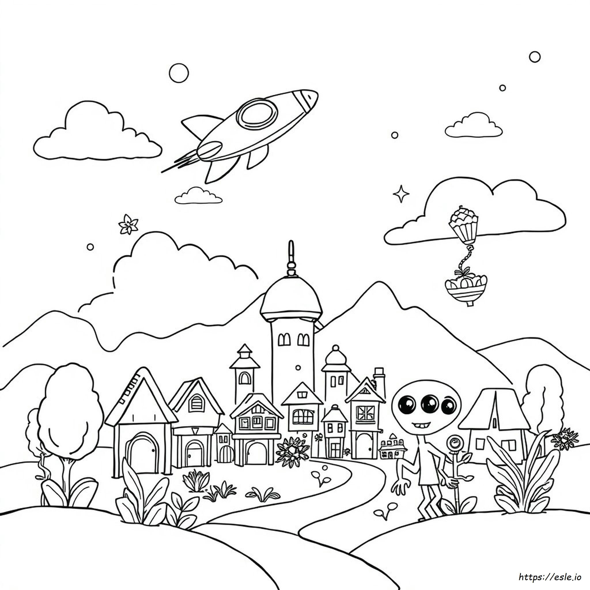 Wander Over Yonder Páginas Para Colorear