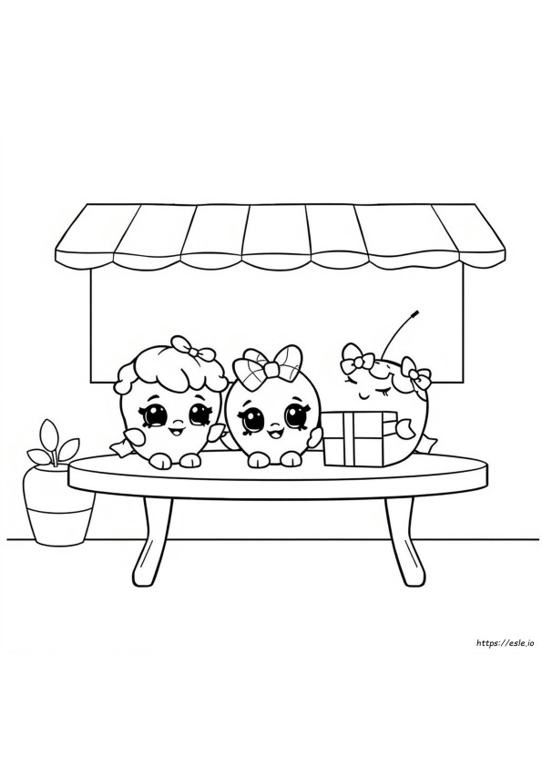 Shopkins Coloring Pages To Print Out