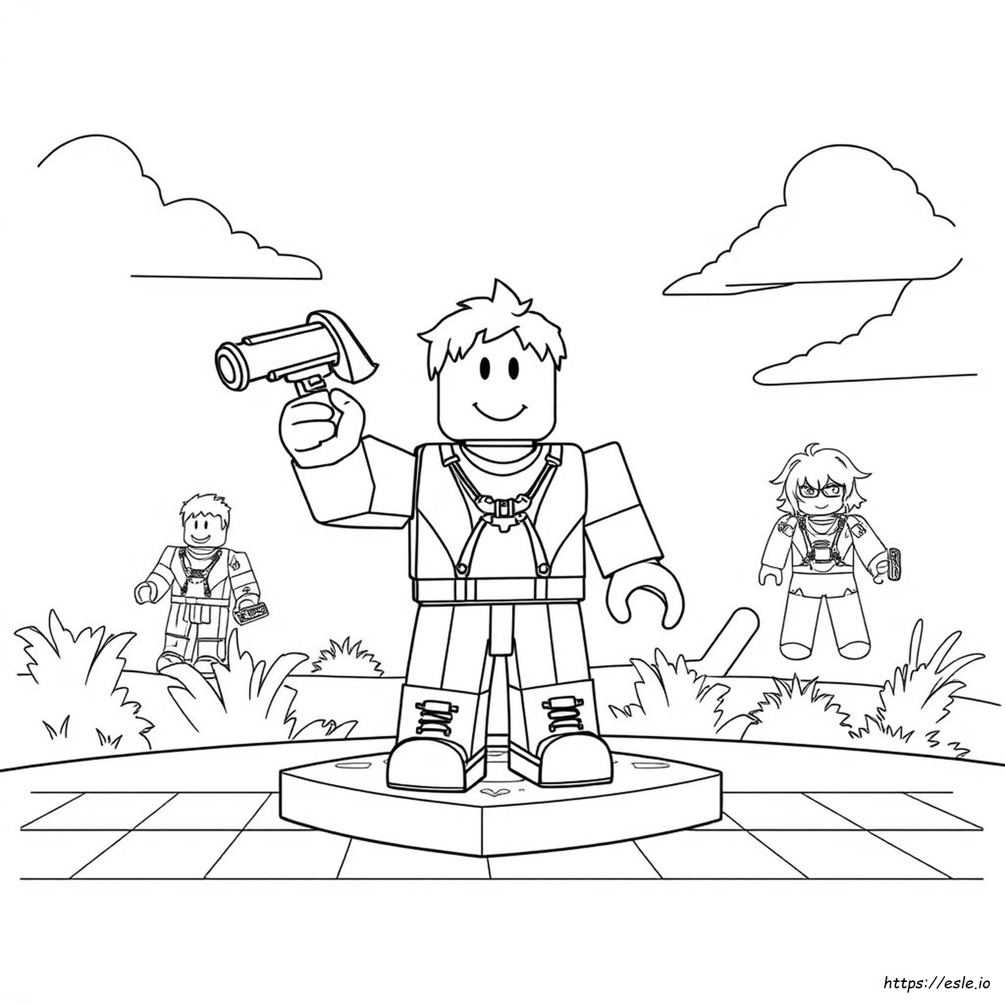 Roblox Colouring Pages To Print