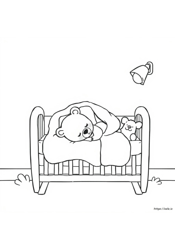 Cute Nursery Coloring Page