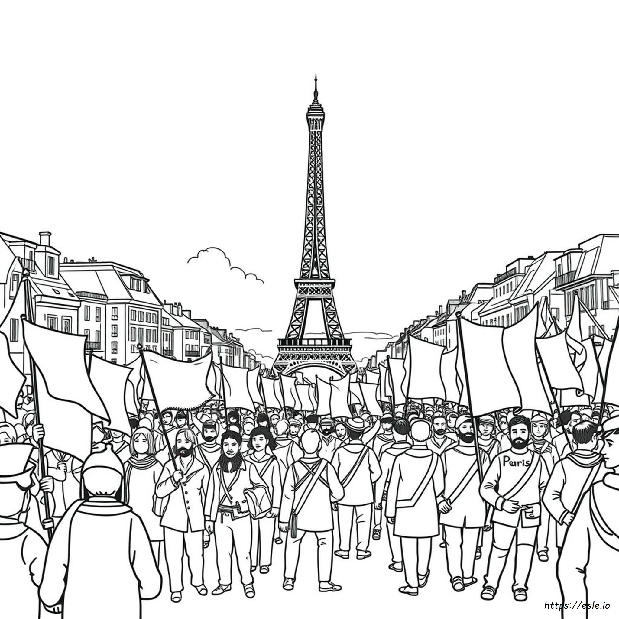 French Revolution Coloring Page
