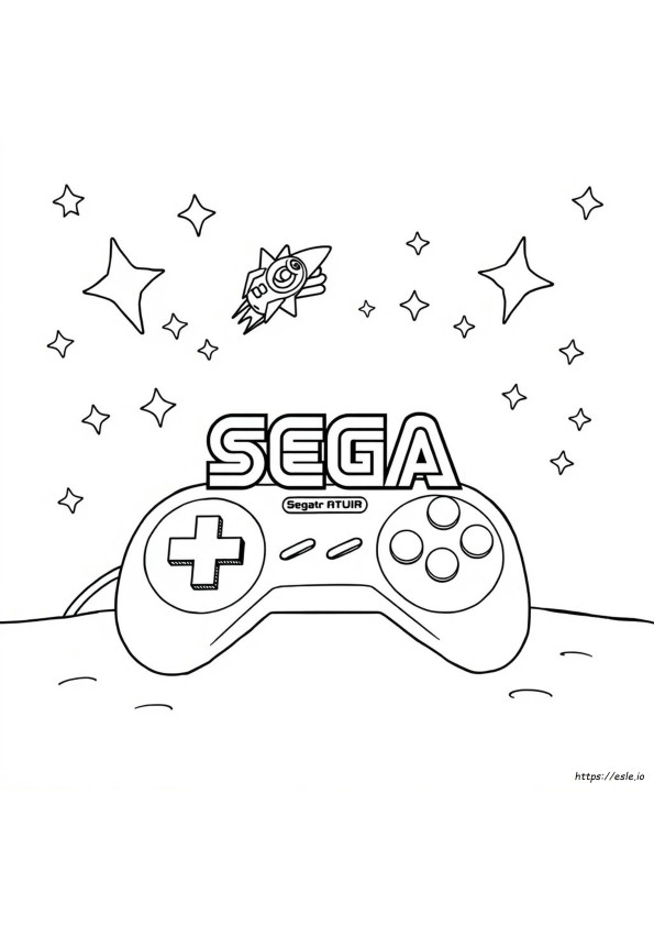 Sega Coloring Pages