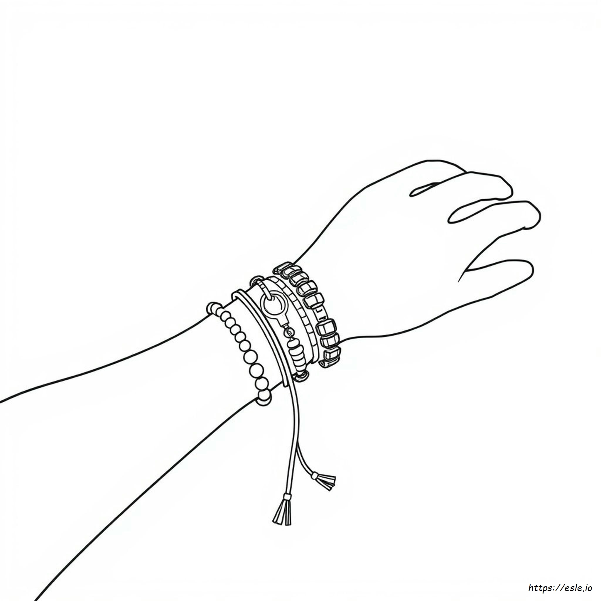 Coloring Pages Of Bracelets