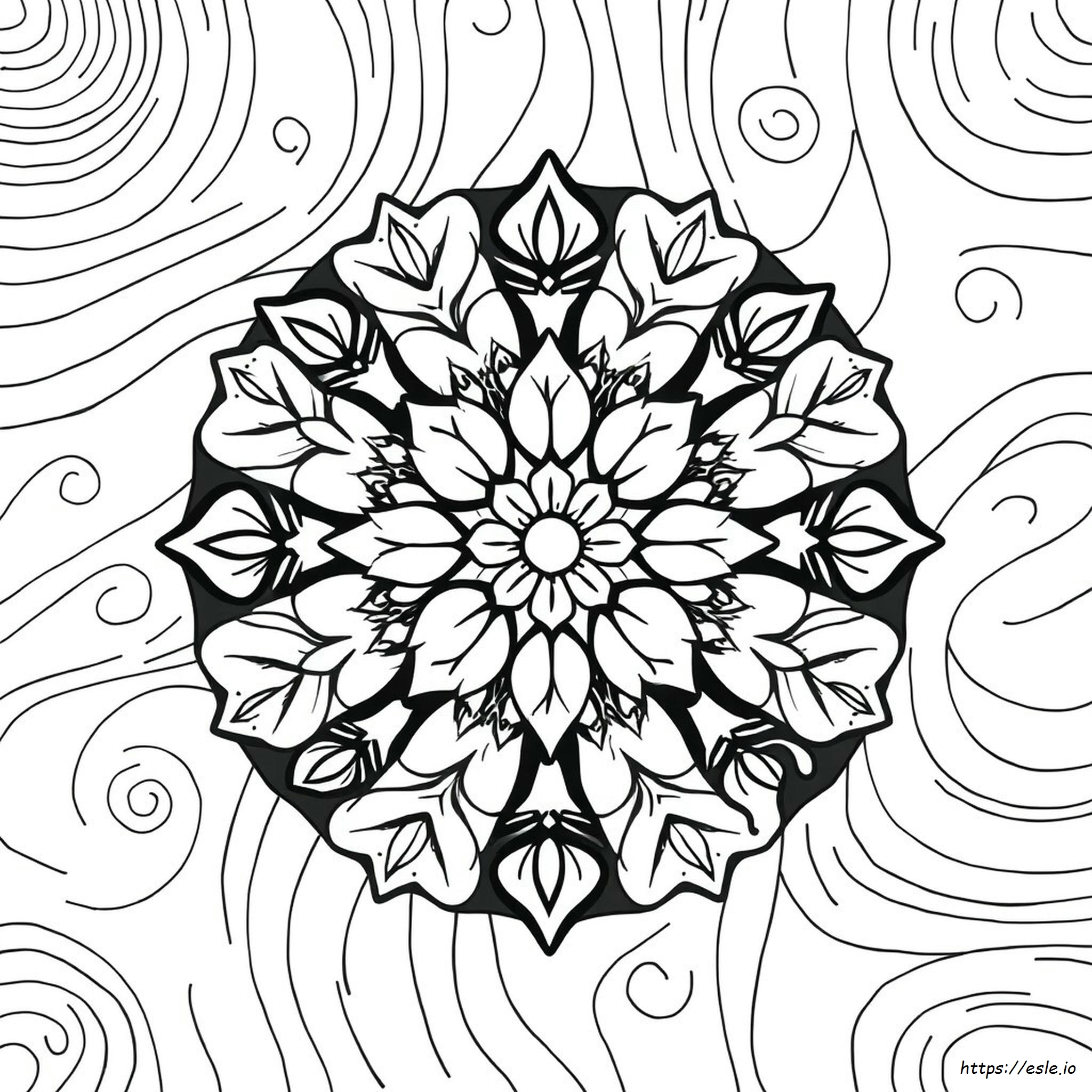 Monday Mandala Coloring Pages Fall