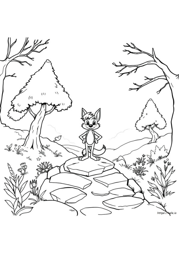 Jinx Coloring Sheet