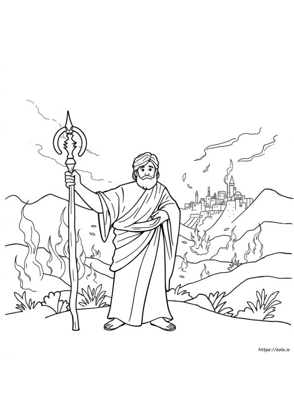 John 8 12 Coloring Page