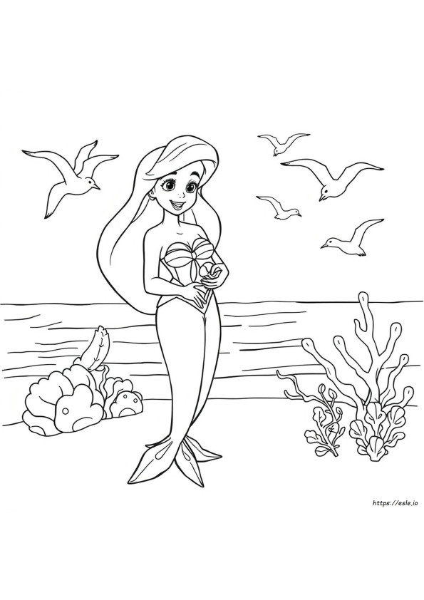 Desenhos Da Ariel Da Disney Para Colorir Grátis
