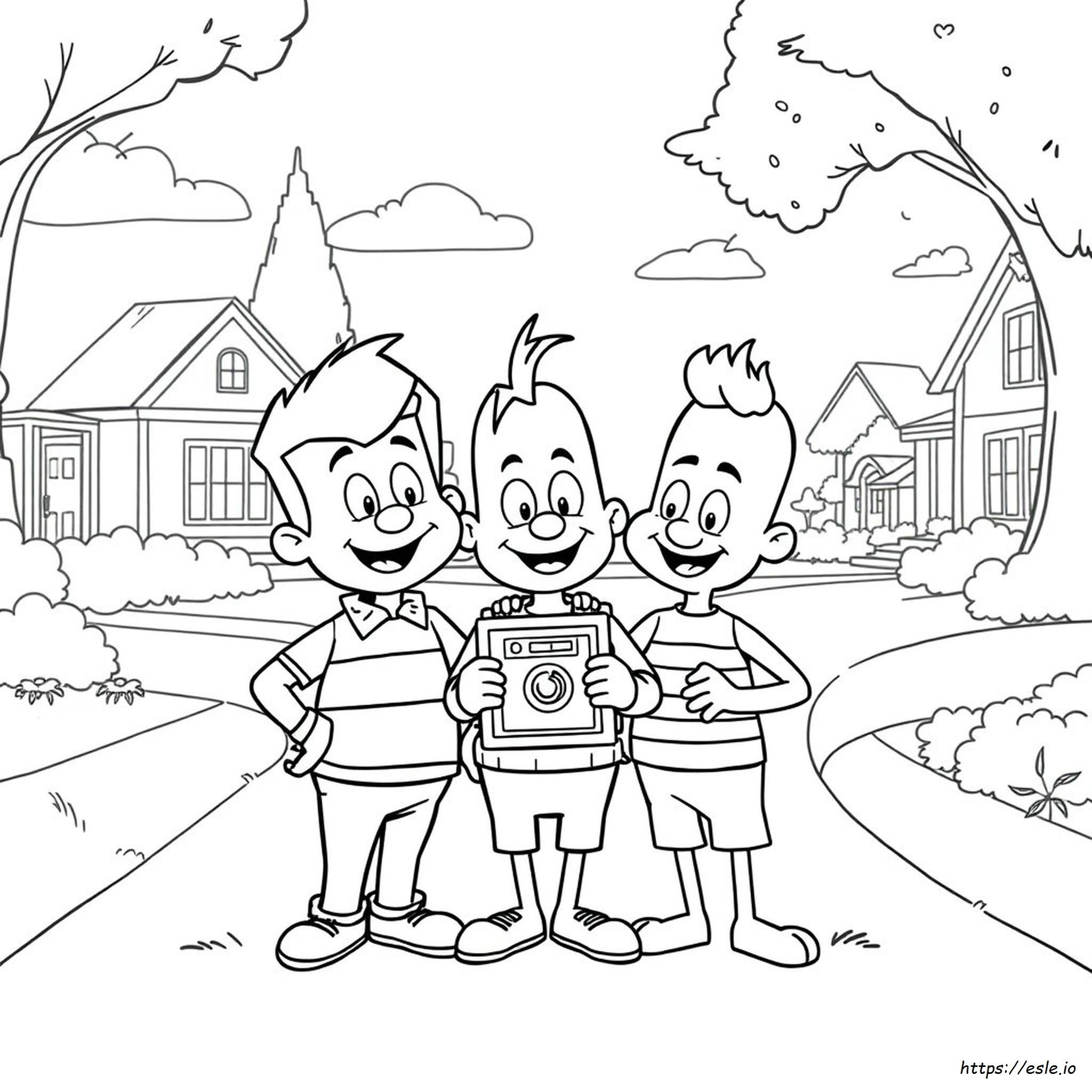 Ed Edd N Eddy Gambar Mewarnai