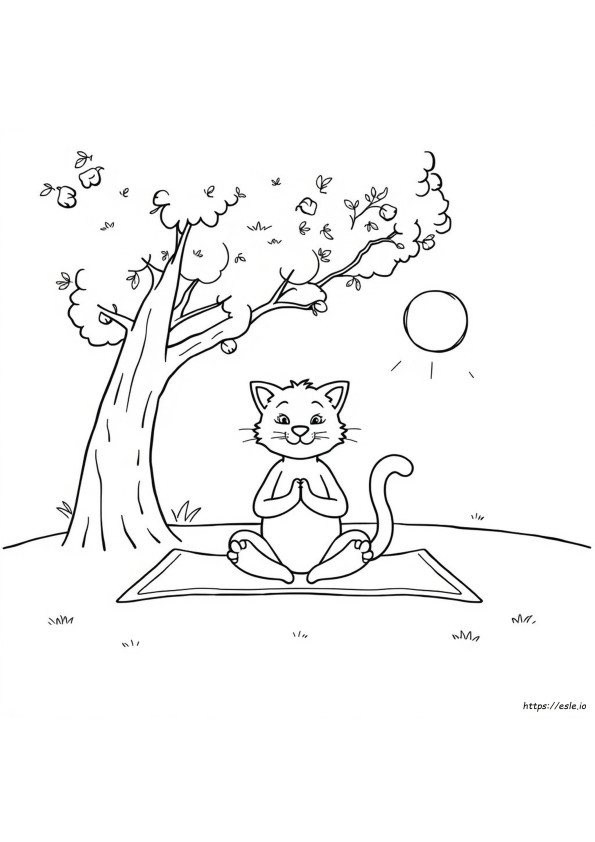 Kolorowanki Joga Abc