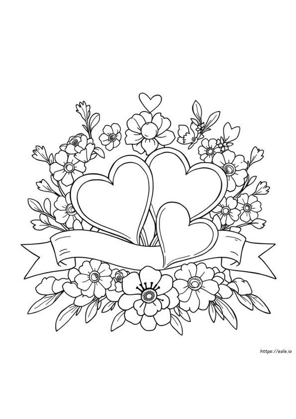 Valentines Coloring Paper