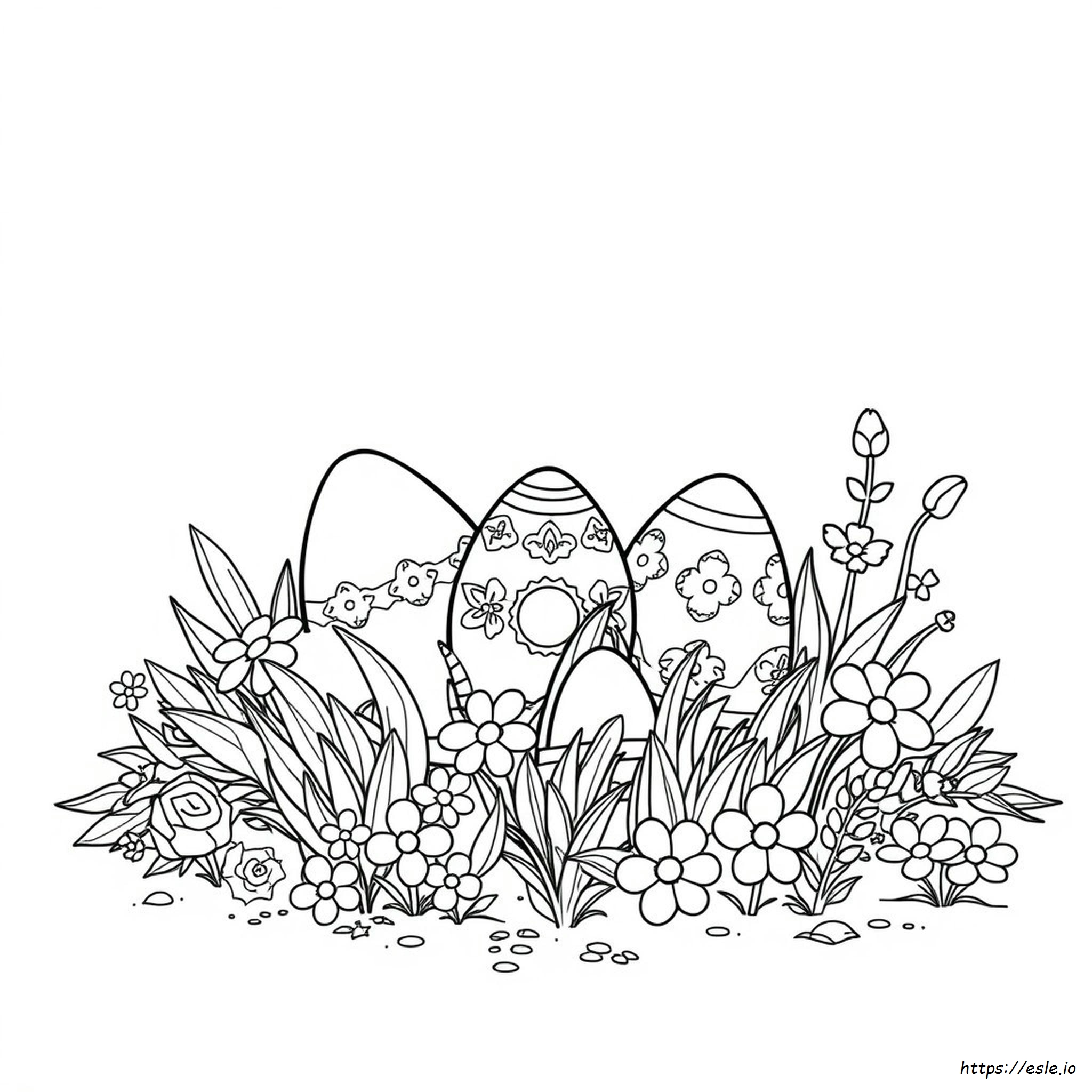 Resurrection Eggs Coloring Pages