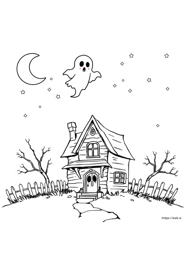 Spooky Colouring Pages