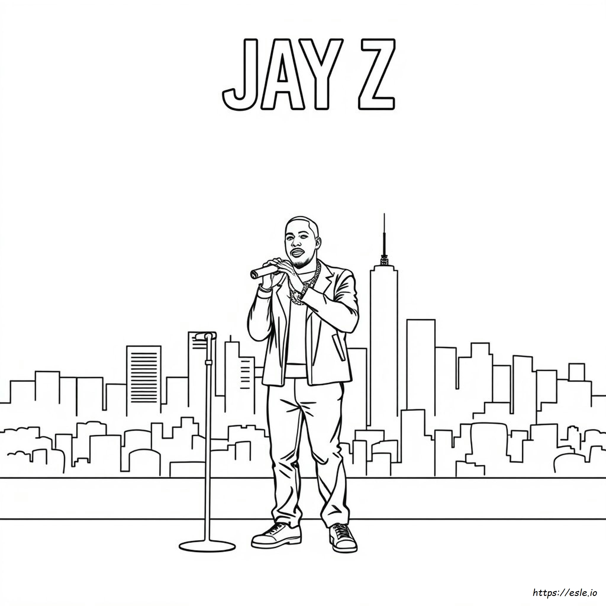 Jay Z Coloring Pages - Free Printable