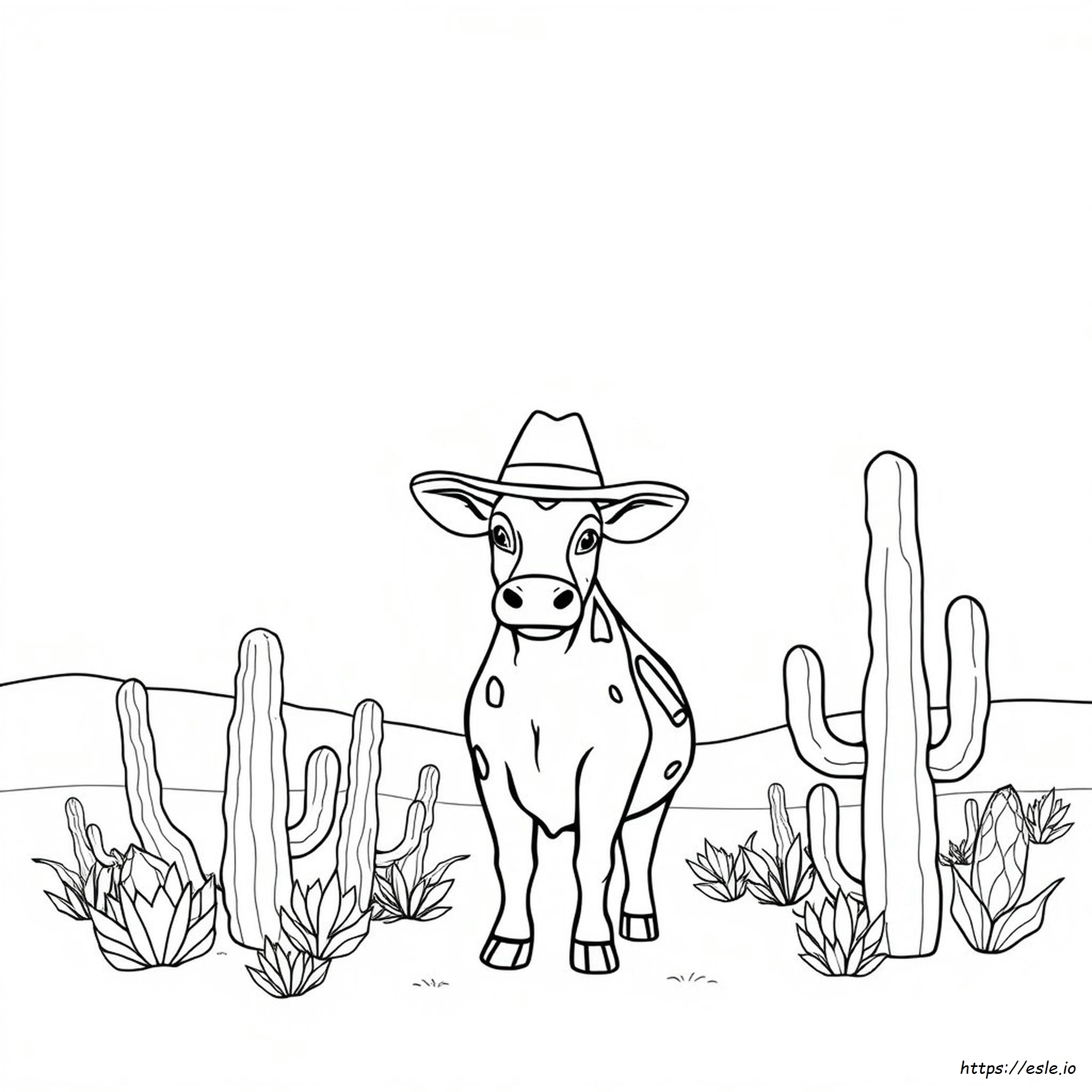 Cowgirl Hat Coloring Pages