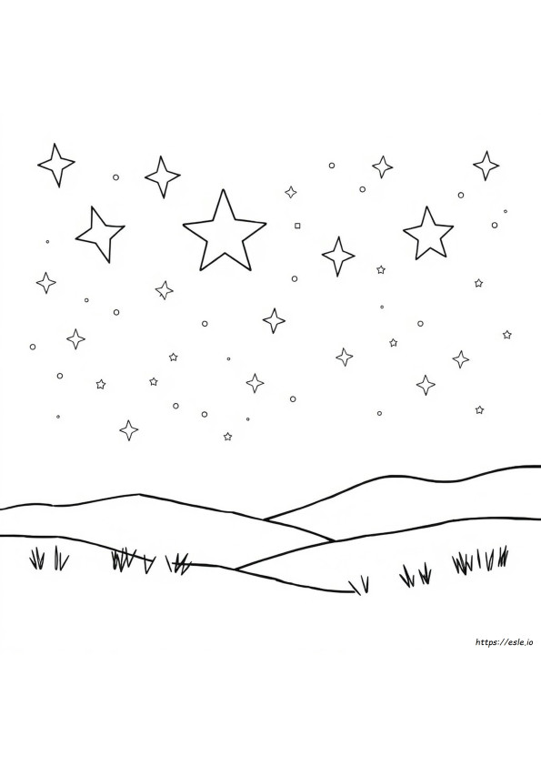 Stars Coloring Pages For Adults