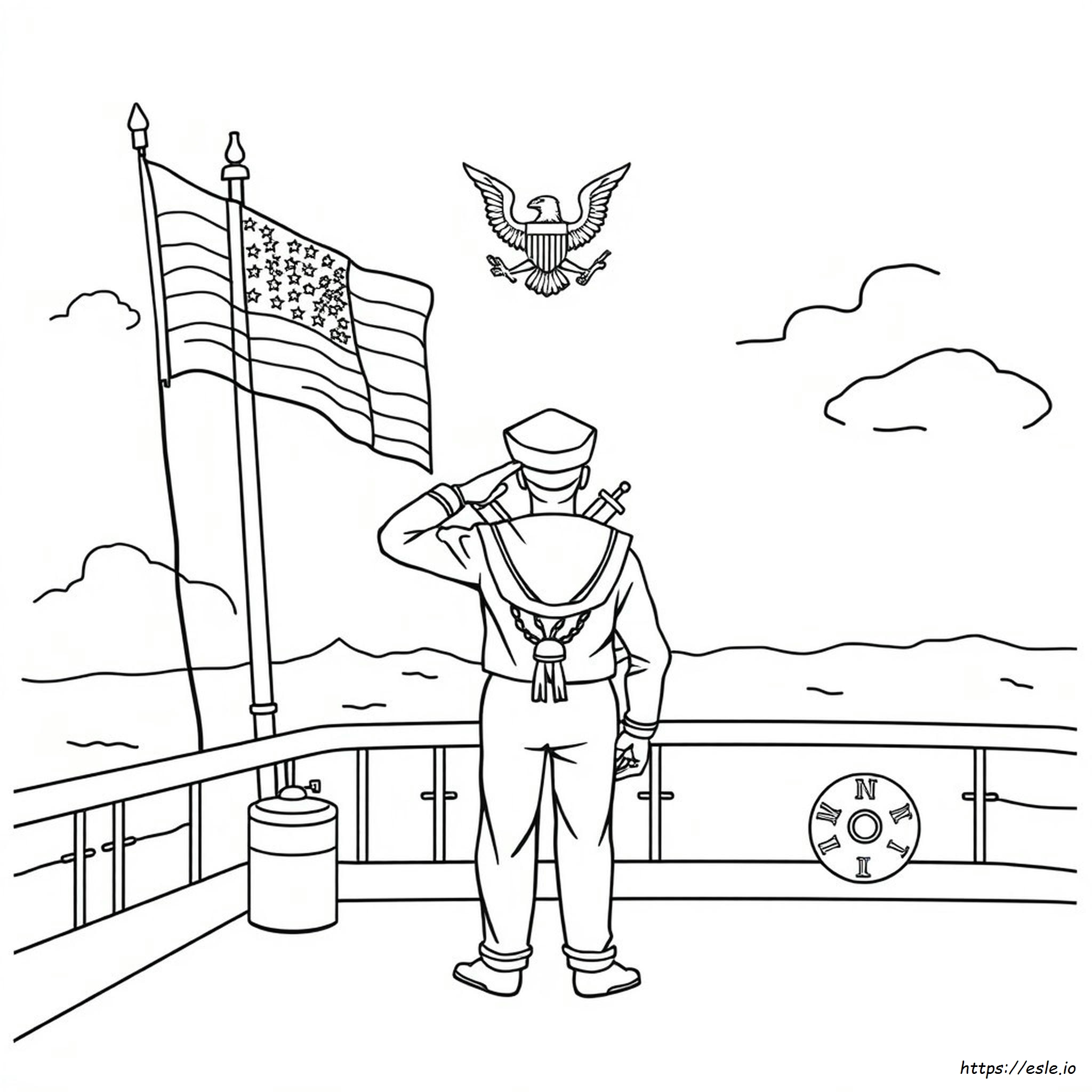 Printable Us Navy Coloring Pages