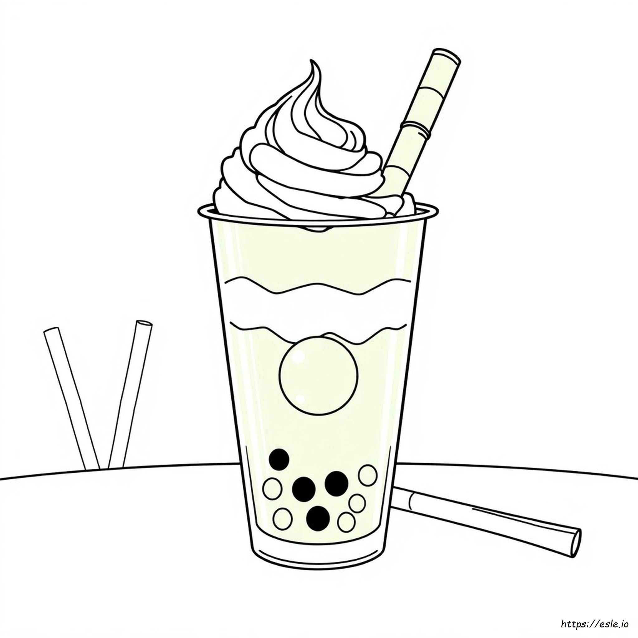 Kolorowanki Bubble Tea
