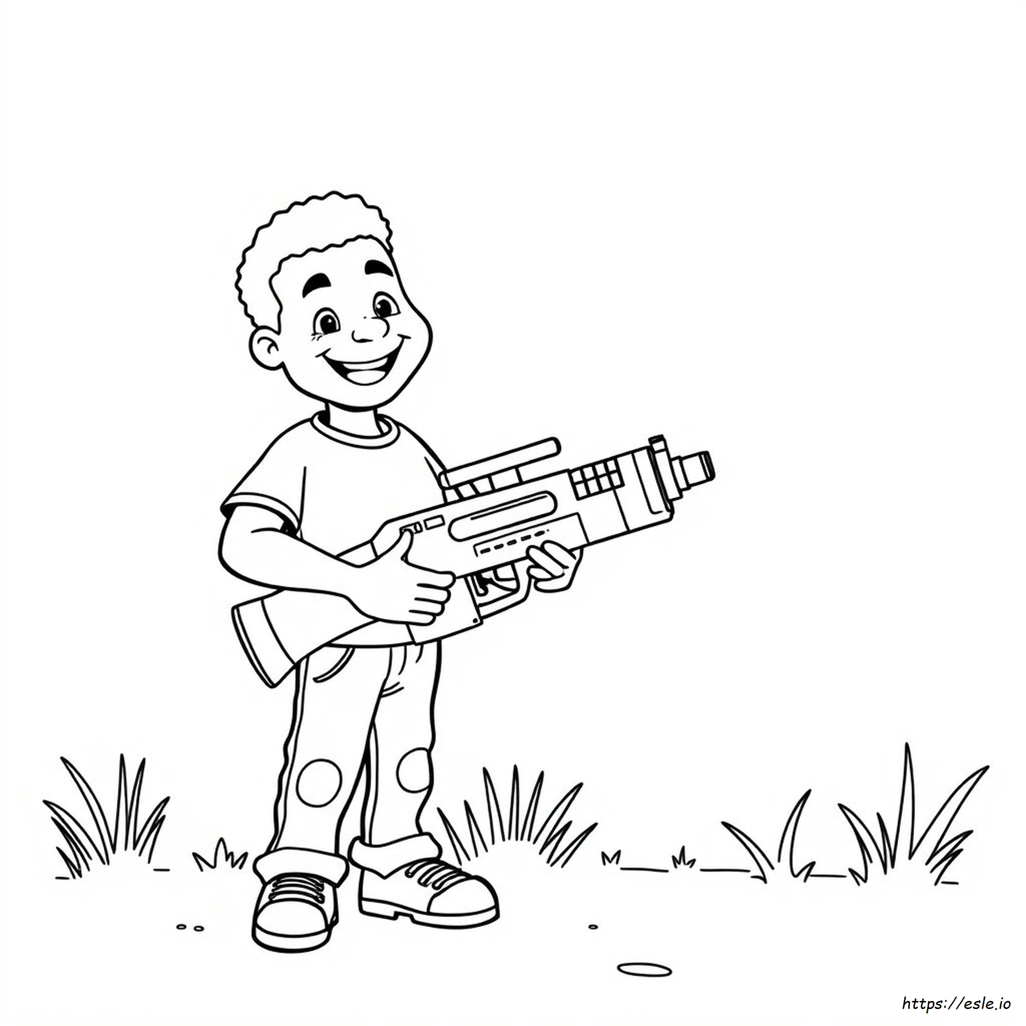 Lonnie Johnson Coloring Page