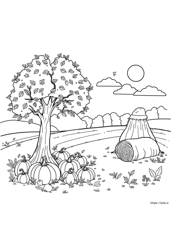 Crayola Autumn Coloring Pages