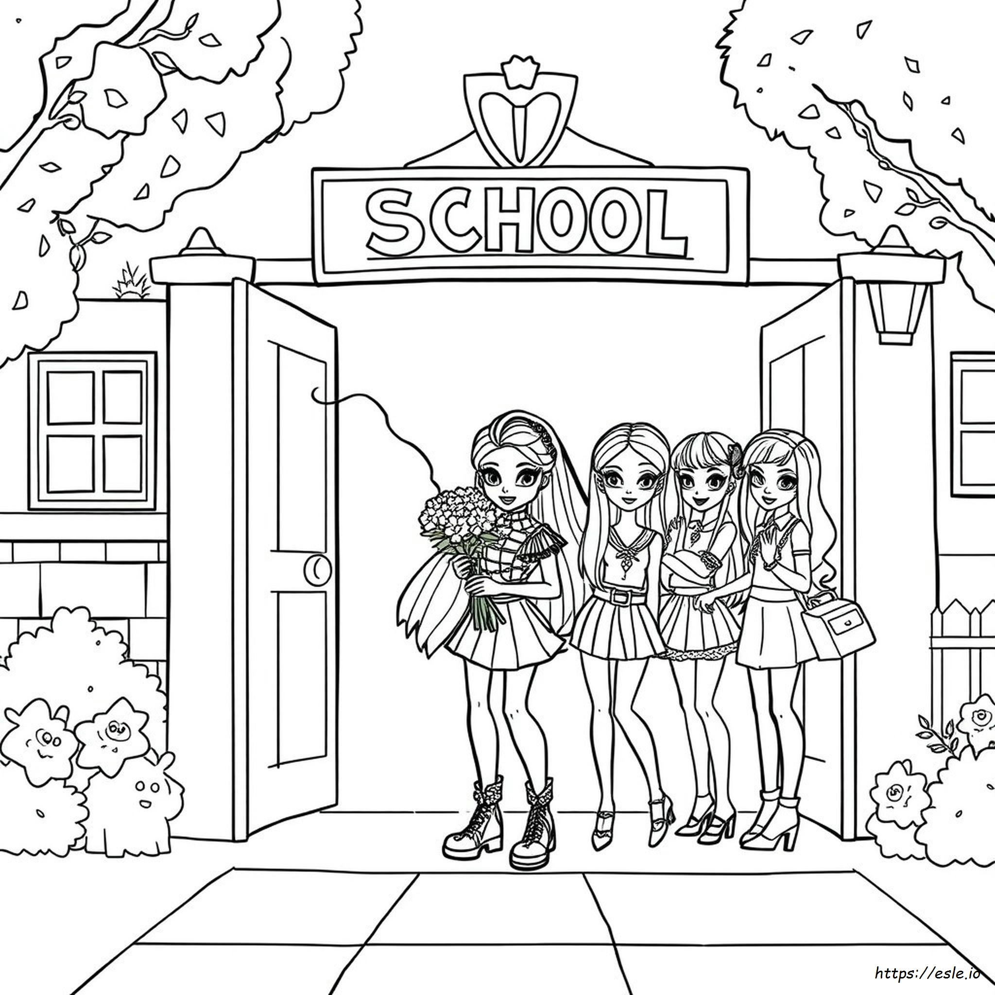 Monster High Coloring Pages
