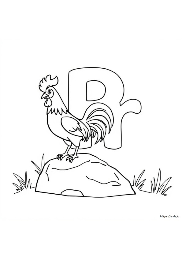 Preschool Letter R Coloring Pages