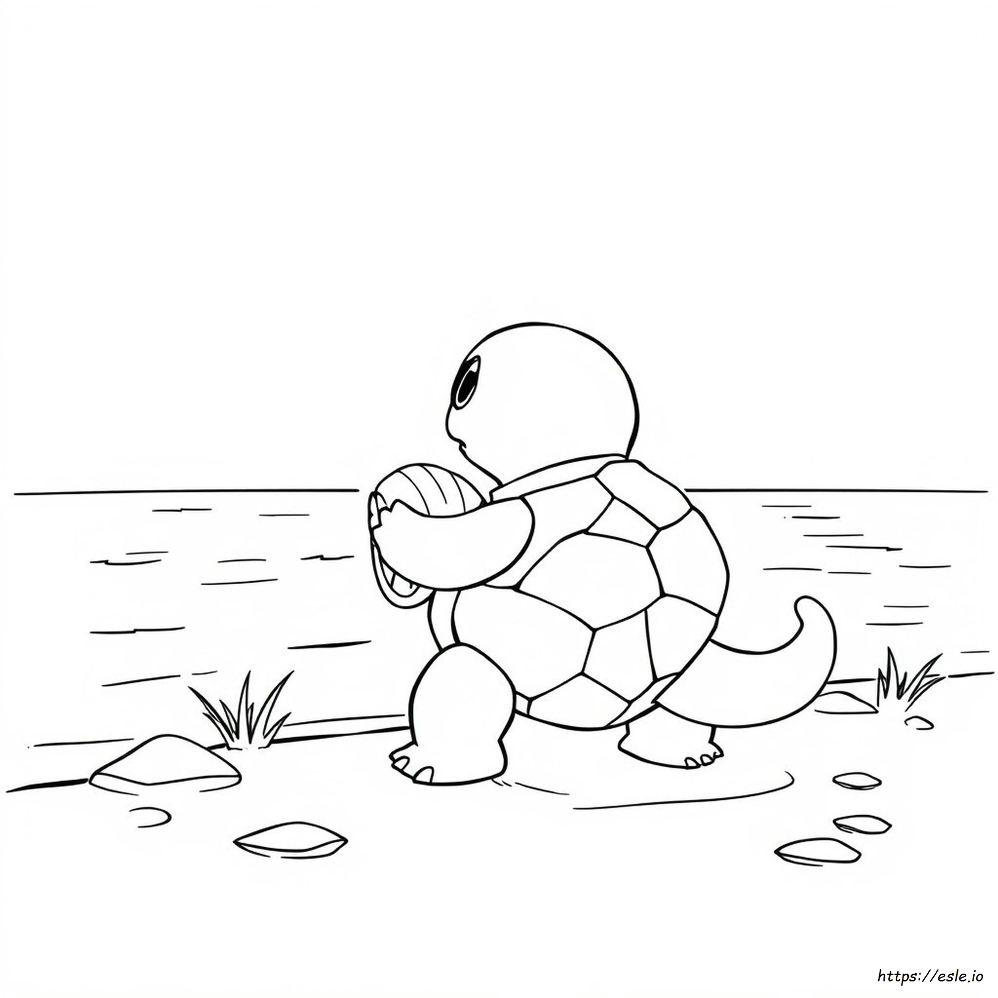 Pokemon Coloring Pages Wartortle