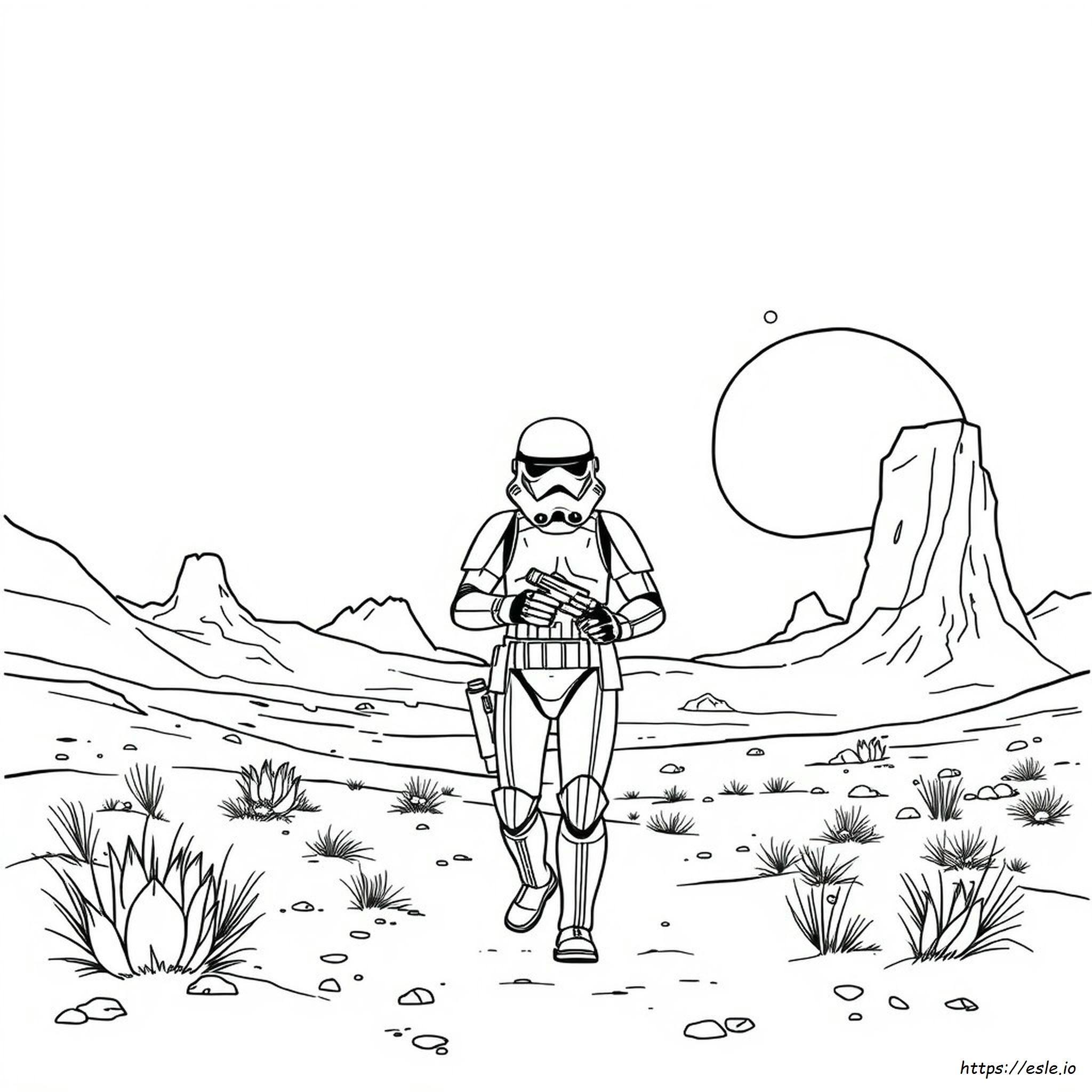 Star Wars Trooper Coloring Pages