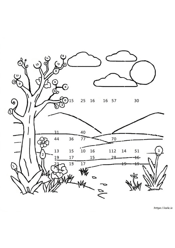 Mystery Pictures Coloring Grids