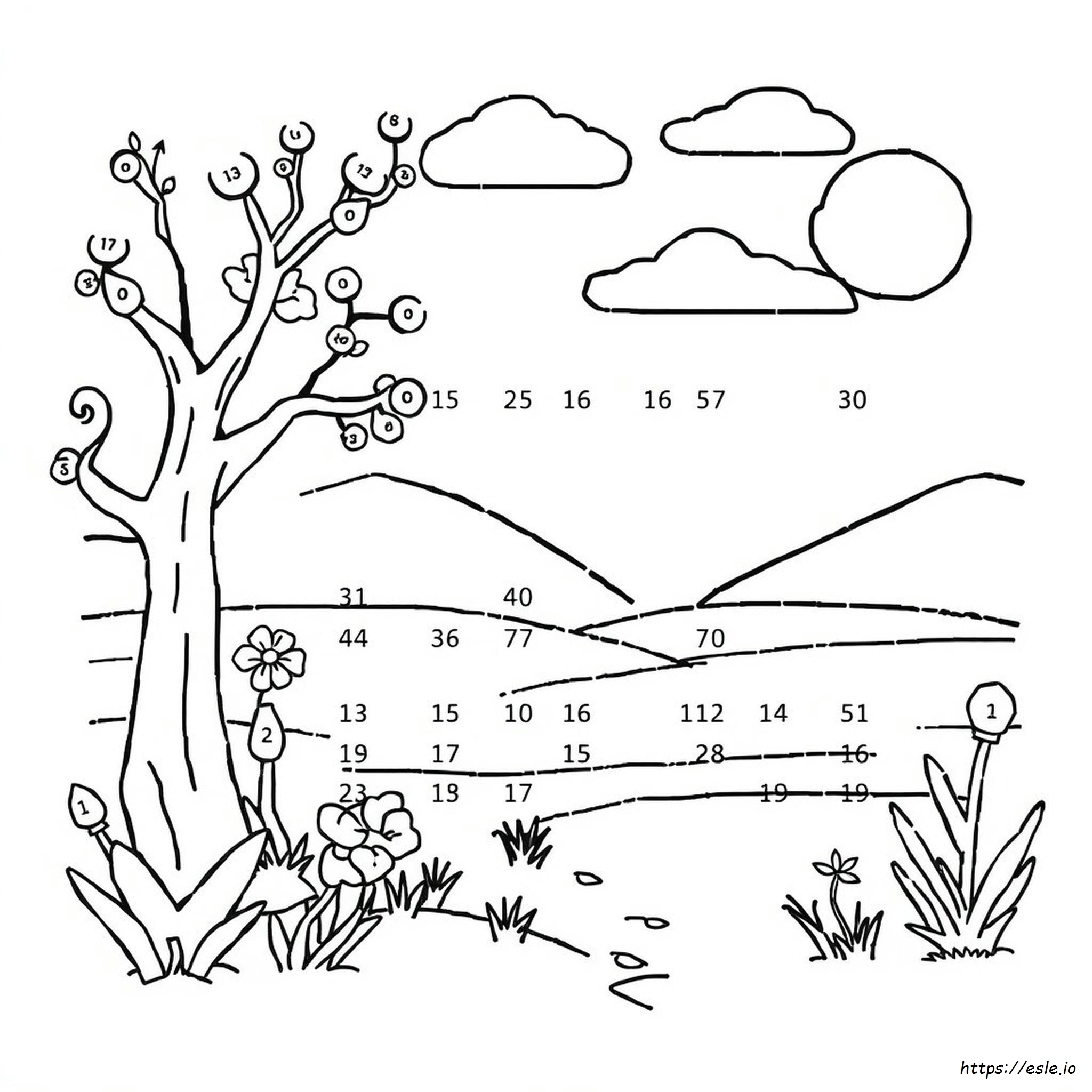 Mystery Pictures Coloring Grids