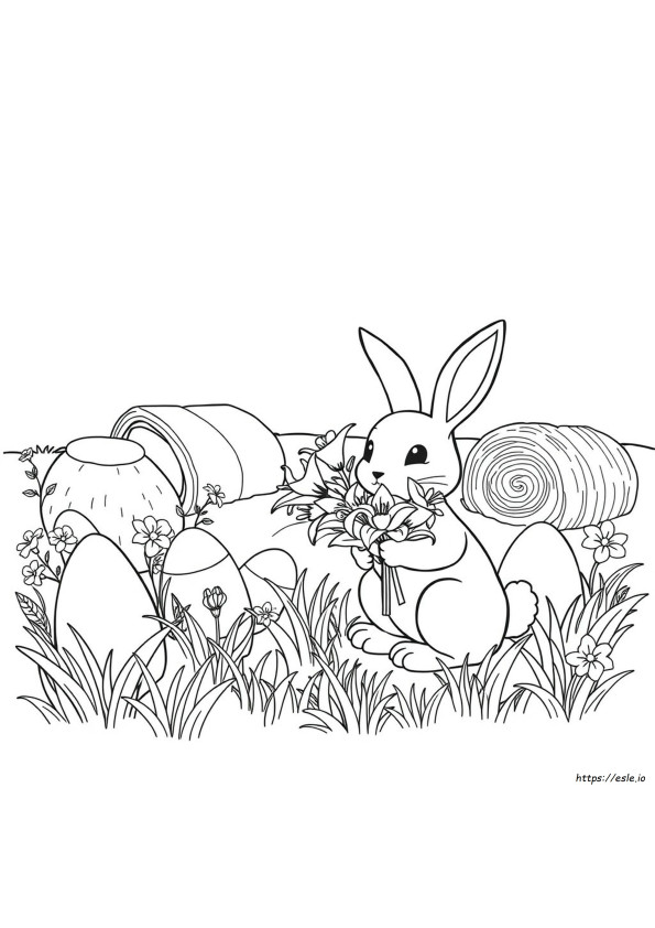 Coloriages De Pâques À Imprimer D'église