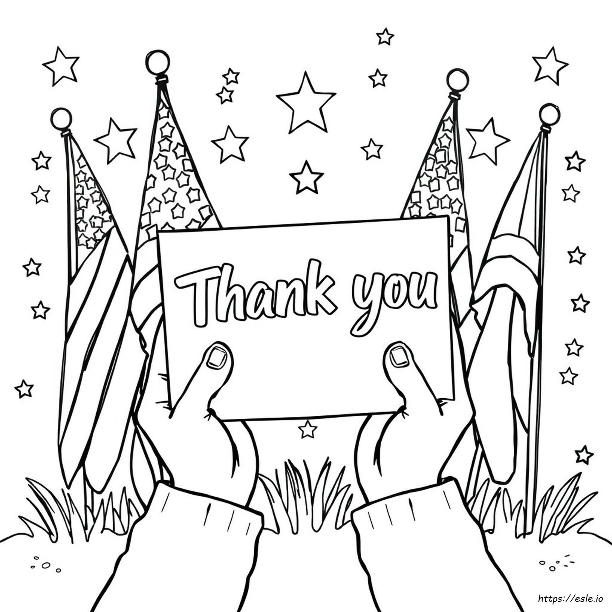 Thank You Veterans Day Coloring Pages Social Studies Sketch Coloring Page
