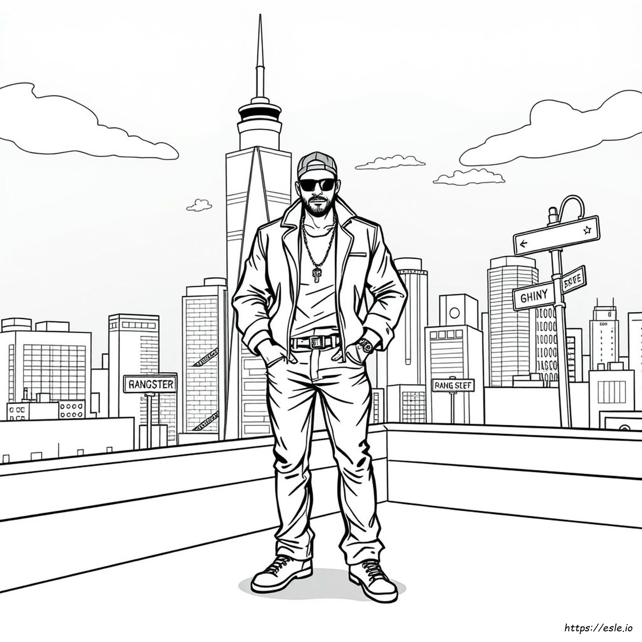 Gangster Boyama Sayfaları
