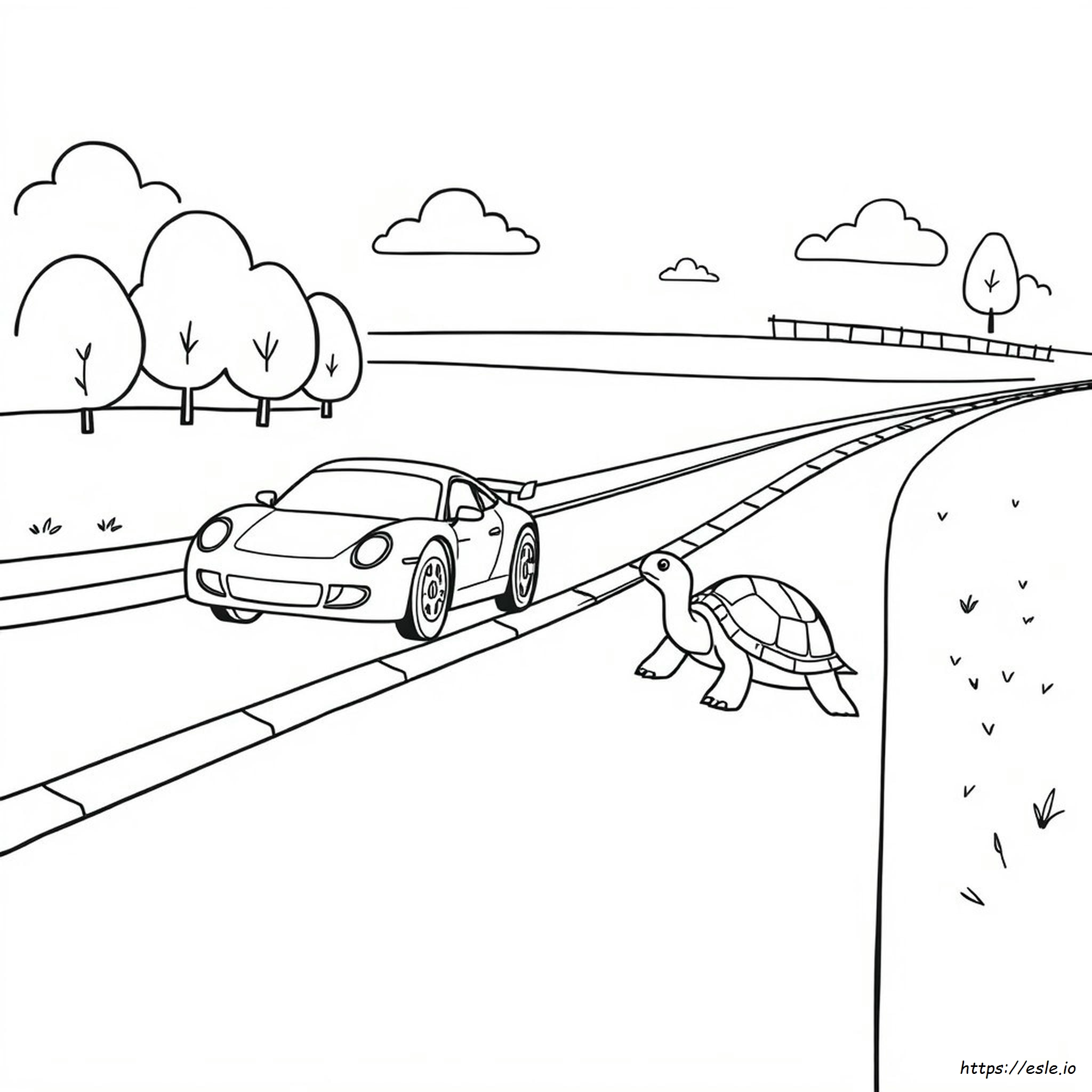 Fast And Slow Coloring Pages