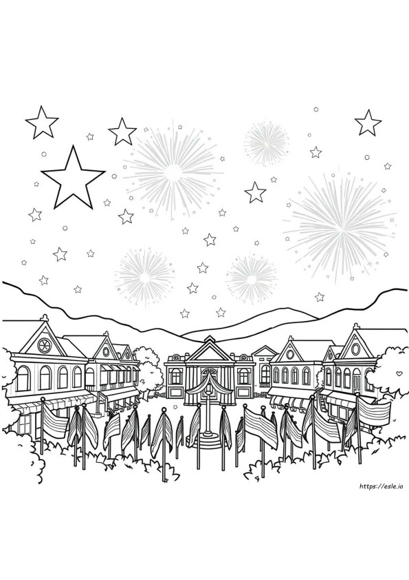Free Printable Independence Day Coloring Pages
