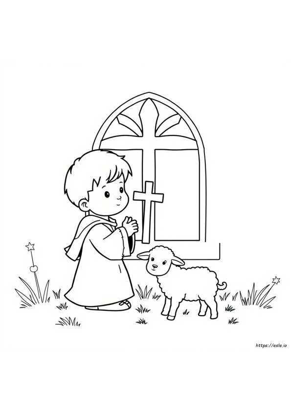 Preschool Lent Coloring Pages