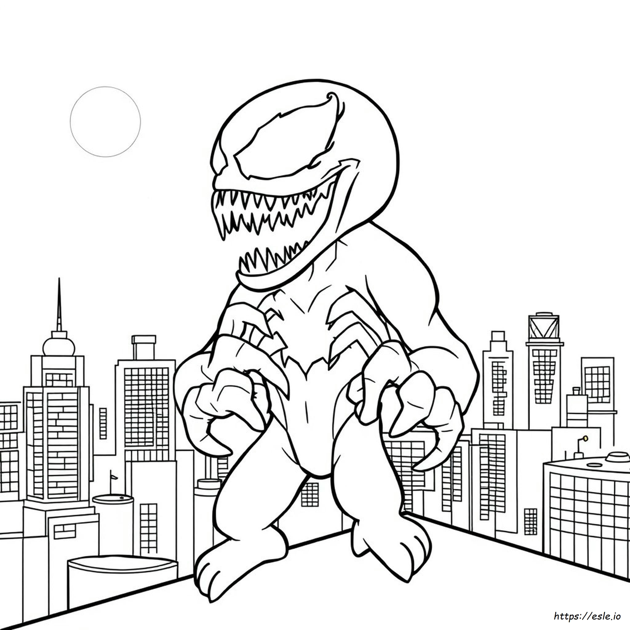 Free Printable Venom Coloring Pages